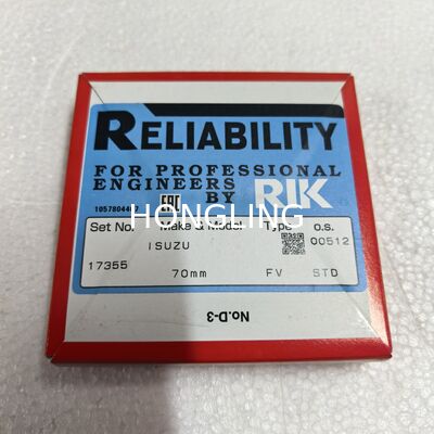 Isuzu 6BD1 air compressor  ring 70MM 1-19163-017-0  1.50*1.50*2.50