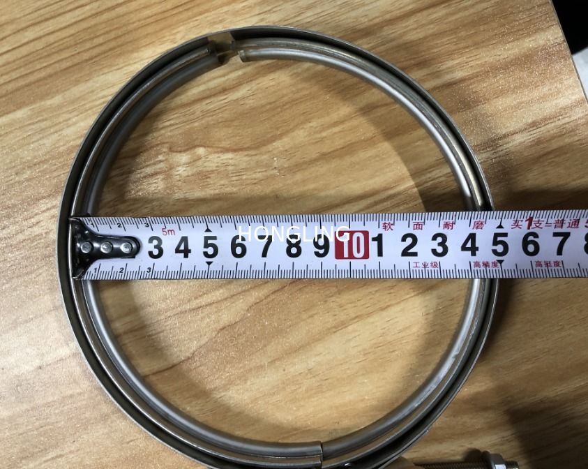 S6B3 49181-14004 Supercharger Exhaust Hoop  with Metal Alloy Silver