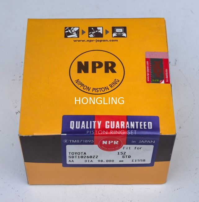 TOYATO 15Z Piston Ring SDT10260ZZ  13011-78C00-71