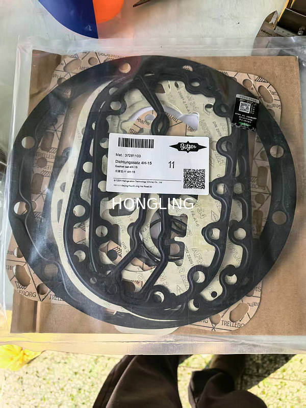 BITZER 4HE-18Y 4H-15 Gasket set 37281103 , valve plate 30406333